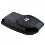 Wholesale Samsung Galaxy Note 2 Extendable Vertical Vinyl Belt Pouch (Black)